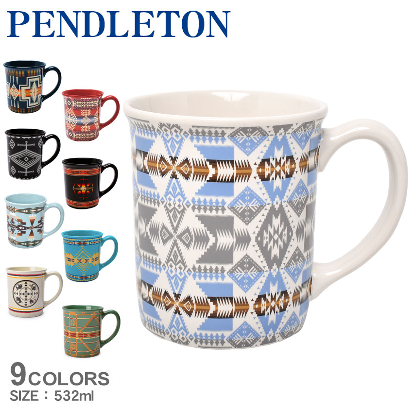 楽天市場】ペンドルトン マグカップ PENDLETON コーヒーマグ ネイビー