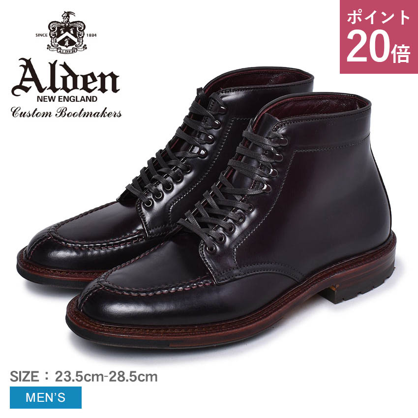 【楽天市場】【P20倍 SALE】ALDEN オールデン ドレスブーツ