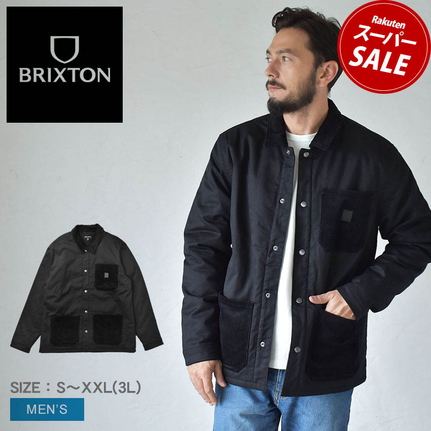 楽天市場】【スーパーセール☆開催中】ブリクストン ワークジャケット BRIXTON UTOPIA JKT レディース ブラック 黒 03289 ウエア ジャケット  アウター 長袖 上着 羽織 シンプル ブランド ストリート カジュアル ギンガムチェック コーデュロイ おしゃれ|slz| : Z-CRAFT