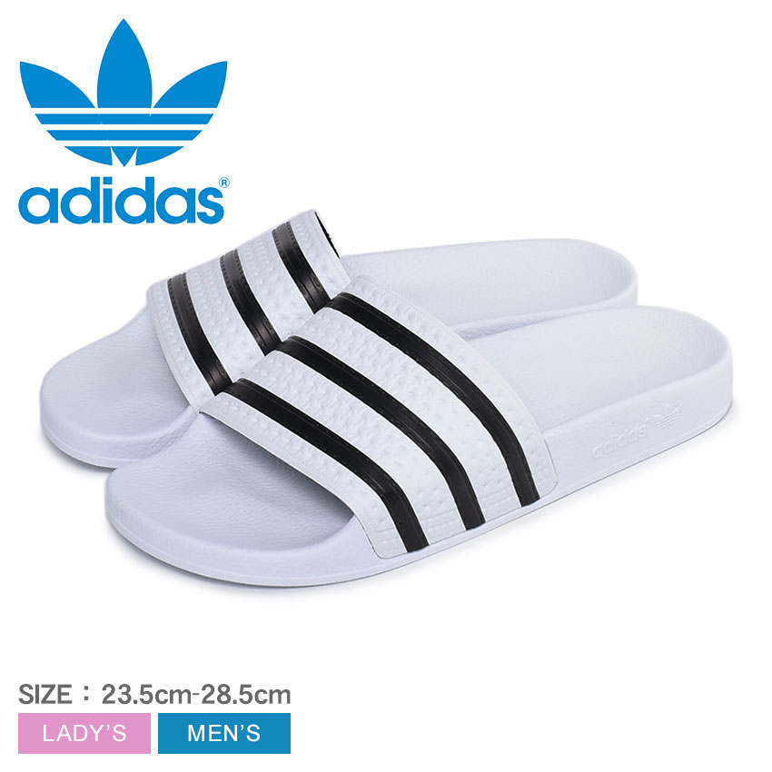 楽天市場 クーポン配付 アディダス オリジナルス シャワーサンダル Adidas Originals アディレッタ Adilette メンズ レディース 白 シャワサン スポサン スポーツサンダル 海 プール 川 アウトドア ブランド スリッパ つっかけ Via Torino インポートブランド