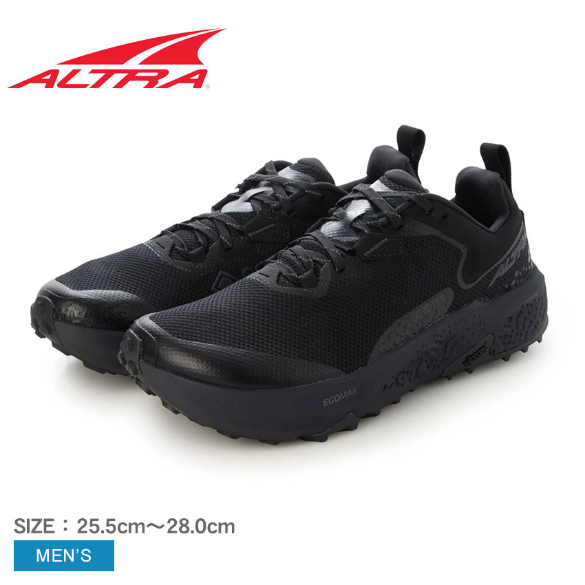 アルトラ トレイルランニングシューズ メンズ TIMP 6 GTX ALTRA AL0A85SP 靴 シューズ スニーカー 軽量 通気性 防水性 ローカット アウトドアシューズ トレイルシューズ ランニング 紐靴 アウトドア シンプル ロゴ グリップ ゴアテックス|slz|