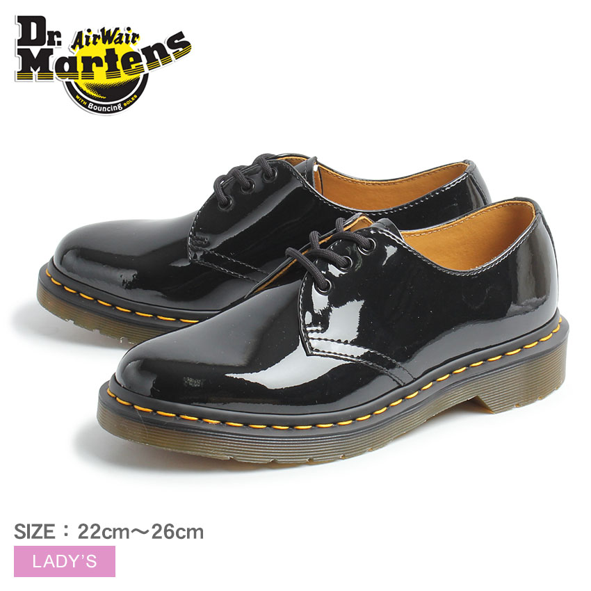 楽天市場 クーポン配布 ドクターマーチン シューズ Dr Martens 3ホール 1461 レディース ブラック 黒 パテントレザー レザー ロック カジュアル おしゃれ かわいい オックスフォード 母の日 Via Torino インポートブランド