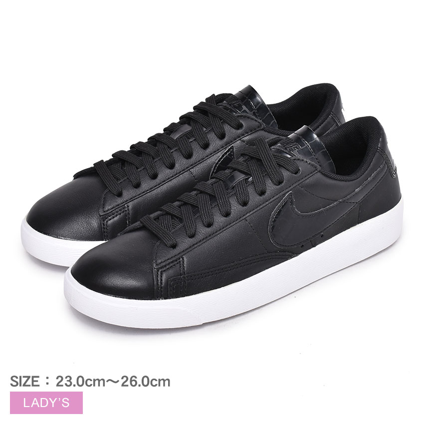 日本全国送料無料 楽天市場 今だけクーポン配布中 ナイキ W ブレーザー ロー スニーカー Nike W Blazer Low レディース Bq0033 ブラック 黒 シューズ ローカット 定番 人気 ブランド シンプル スポーティ 靴 誕生日 プレゼント ギフト Z Mall 初回限定
