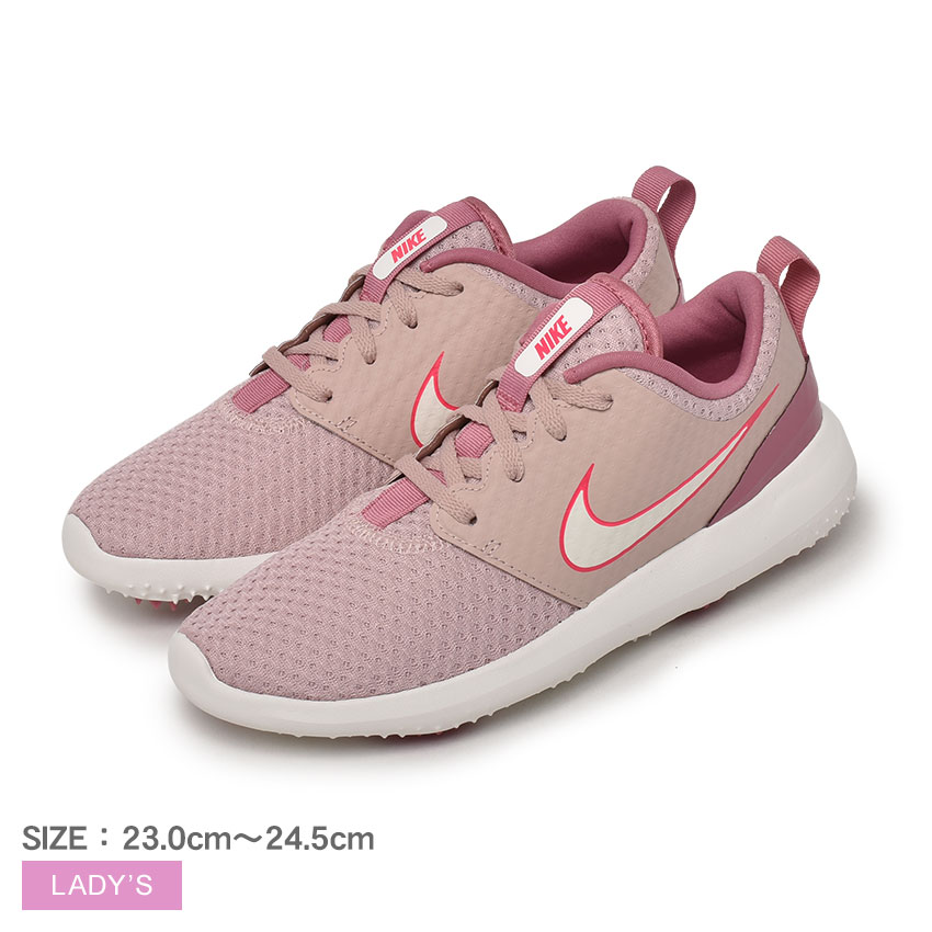 ナイキ ゴルフシューズ レディース ローシ G NIKE ROSHE G CD6066 靴 スニーカー シューズ ゴルフ カジュアル スポーツ ブランド 運動 ローカット スポーティ ウィメンズ 女性用 おしゃれ 快適 ピンク ホワイト 白｜Z-MALL 9,790円