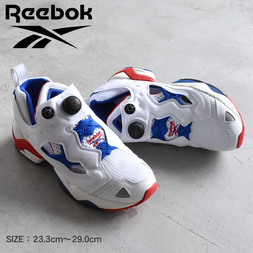 Reebok インスタポンプ スニーカー ホワイト/ベージュ インスタポンプフューリー ナイロン / INSTAPUMP FURY Nylon