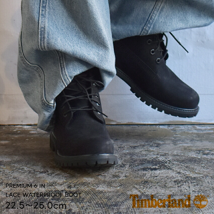 ティンバーランド　ブーツ　ブラック Timberland A-Cold-Wall Future73 6-Inch Zip Boots Black