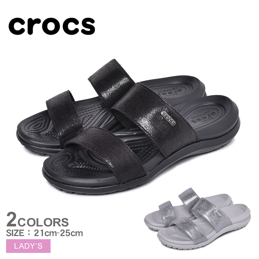 楽天市場 クーポンで割引 5 27 9 59迄 Crocs クロックス サンダル カプリ デュアル ストラップ サンダル Capri Dual Strap Sandal 60 レディース 靴 フラットサンダル ローヒール おしゃれ ブランド 軽量 つっかけ スリッパ 履きやすい 黒 母の日 Via Torino