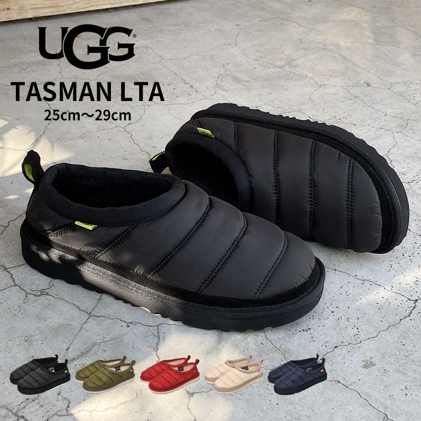 アグ スリッポン メンズ タスマン LTA UGG TASMAN LTA 1127735 シューズ スリップオン 履きやすい 歩きやすい 通勤 毎日使い 普段使い デイリーユース タウンユース お出かけ ギフト プレゼント シンプル カジュアル 軽量 通気性 カーキ|slz|