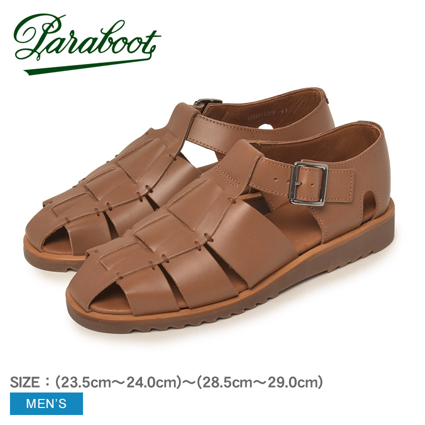 paraboot サンダル　ブラウン　パラブーツ Paraboot パラブーツ サンダル グルカ PACIFIC パシフィック