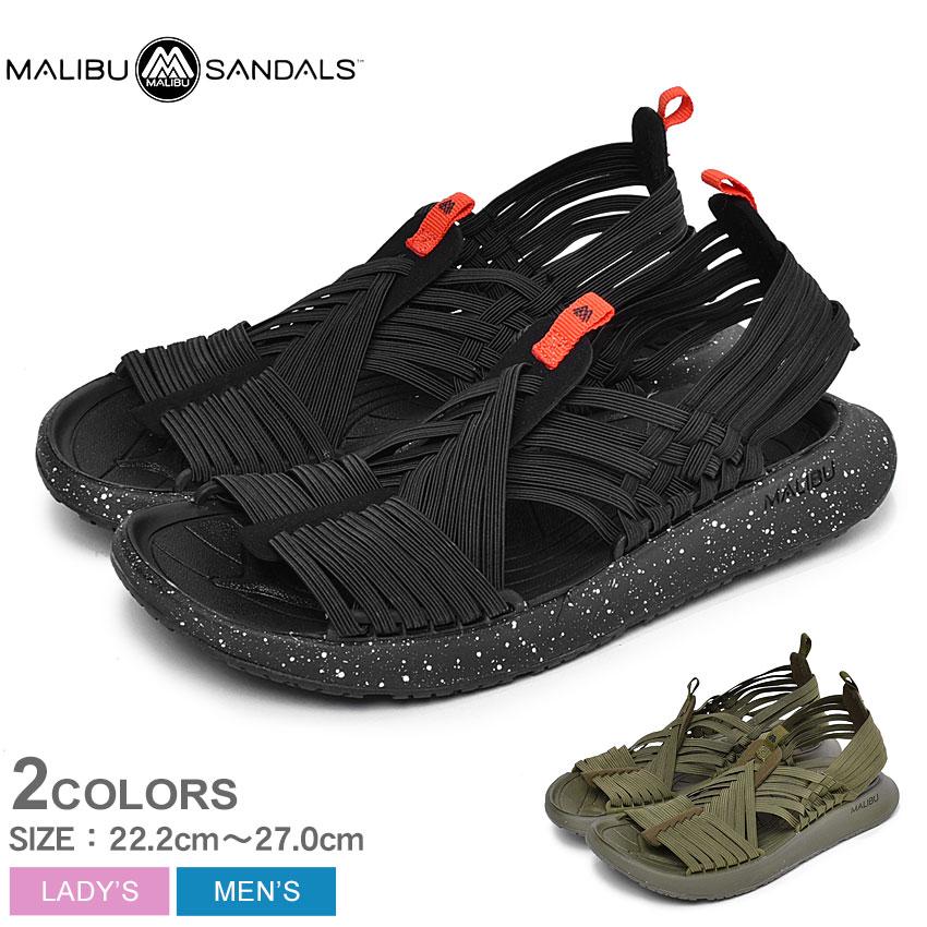 人気no 1 本体 楽天市場 今だけクーポン配布中 マリブサンダルズ Malibu Sandals サンダル Rancho Elastic Eva メンズ レディース オフィス ぺたんこ ブランド 靴 くつ マリブ カジュアル スポーティ アウトドア キャンプ 黒 軽量 トレッキング 誕生日 プレゼント