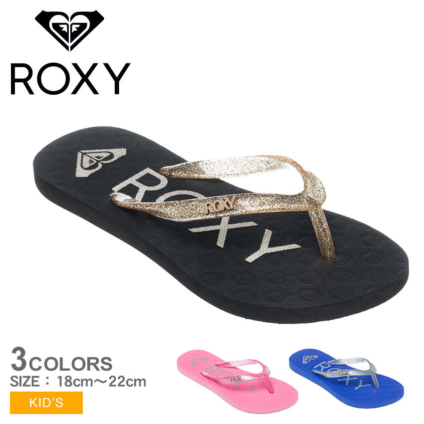 楽天市場】25 SS ROXY ロキシー ビーチサンダル RG VIVA SPARKLE