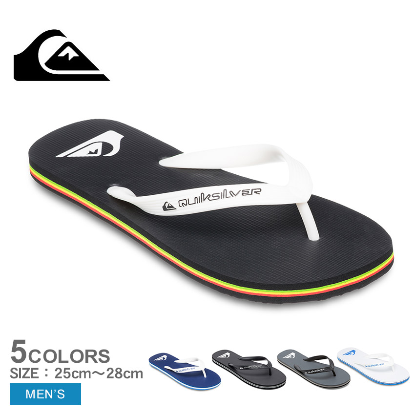 楽天市場】クイックシルバー サンダル メンズ MOLOKAI CORE QUIKSILVER