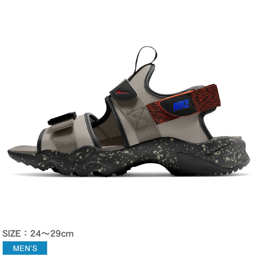 限定クーポン発行中 ナイキ キャニオン サンダル Nike Canyon Sandal メンズ Ci8797 グレー スポサン 未使用品 スポーツサンダル コンフォート おしゃれ ブランド 誕生日 川 プール アウトドア レジャー プレゼント シューズ 軽量 海 ギフト