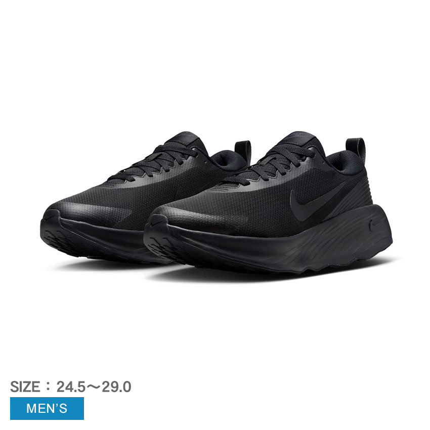 NIKE プロミナ軽量滑り止めランニングシューズ ブラック FV6343-001 NIKE プロミナ軽量滑り止めランニングシューズ ブラック FV6343