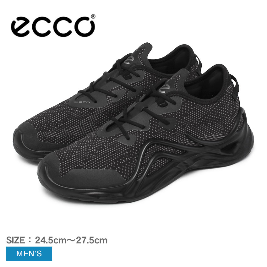 Ecco PHORENE ブラック メッシュ スニーカー Ecco PHORENE ブラック メッシュ スニーカー