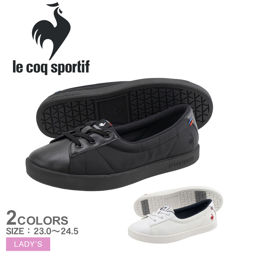 24センチ/ le coq sportif カジュアルシューズ ブラック 楽天市場】【8/2まで全品P5倍】ルコックスポルティフ QL1VJC37
