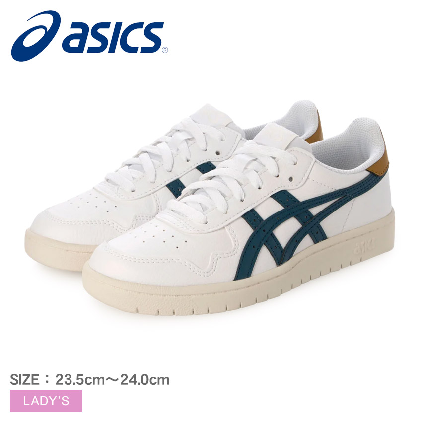 アシックス スニーカー レディース JAPAN S ASICS 1202A118 靴 スニーカー シューズ ローカット 運動 スポーツ スポーティ ブランド シンプル スクール クラブ 部活 社会人 通学 通勤 ホワイト 白