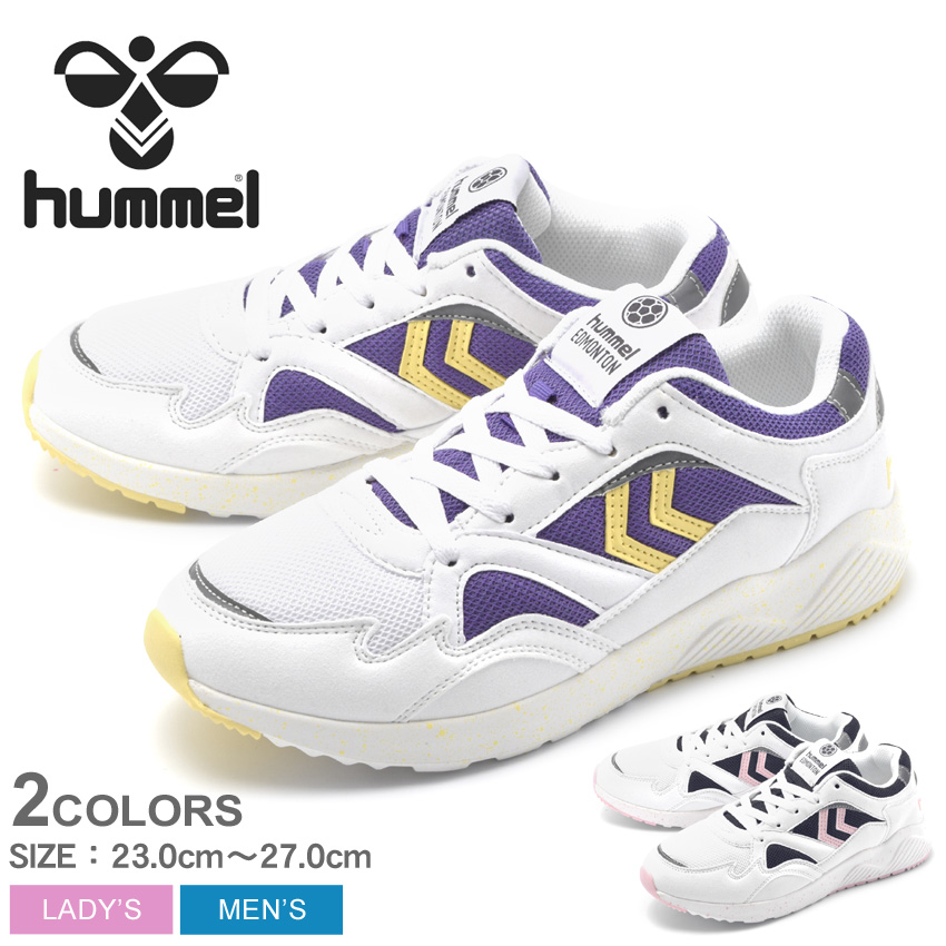 楽天市場 さらに0円引きcp 対象 Hummel ヒュンメル スニーカー エドモントン Edmonton 3184 1009 3198 メンズ レディース シューズ ハンドボールシューズ アウトドア スポーツ ダッドシューズ ダッドスニーカー ブランド 靴 運動 白 Z Craft