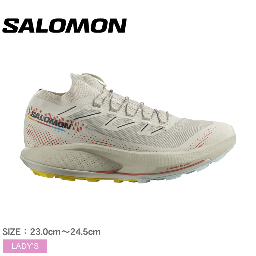 サロモン ランニングシューズ レディース PULSAR TRAIL PRO 2 SALOMON L47209800 靴 シューズ スニーカー スポーツ トレーニング 運動 マラソン ローカット ローカットスニーカー ランニング トレイルランニング マルチカラー ホワイト 白|slz|｜Z-MALL