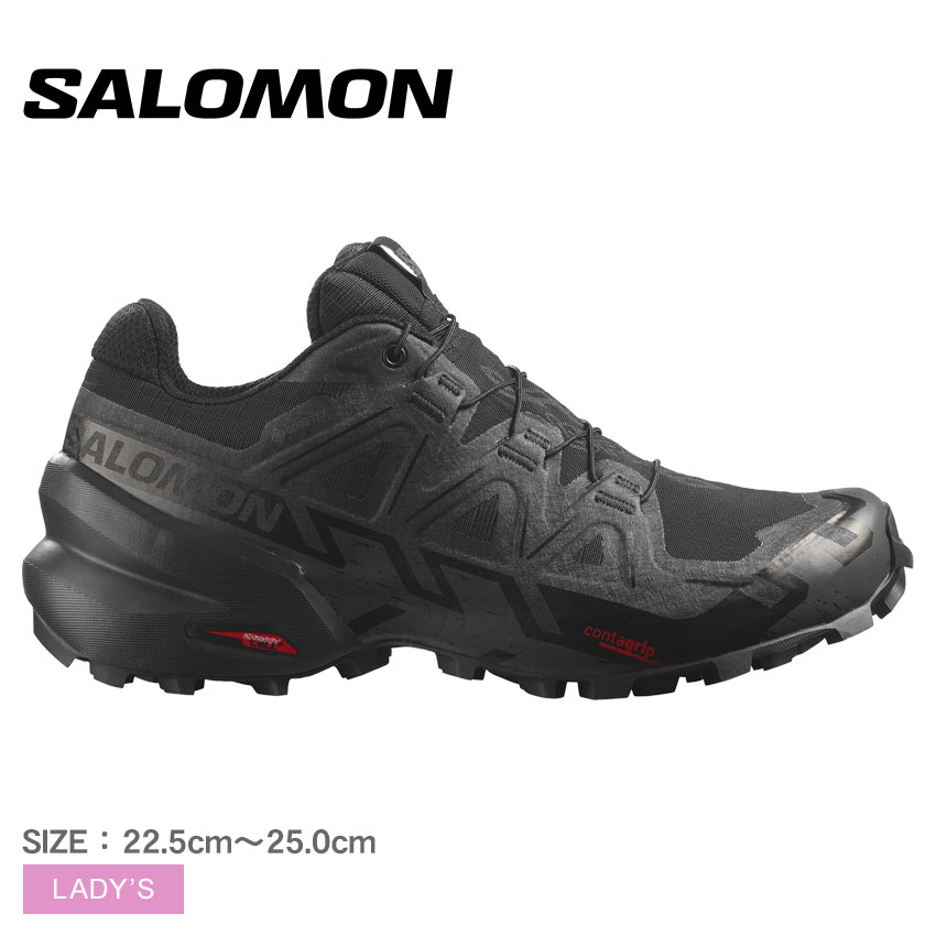 サロモン SALOMON トレイルランニングシューズ ブラック XT-6 SALOMON サロモン トレイルランニングシューズ メンズ