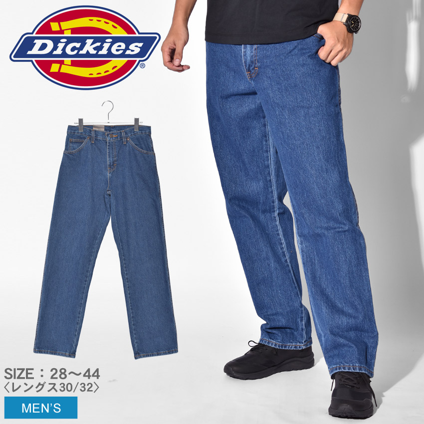 楽天市場 Dickies ディッキーズ ワークパンツ 5 Pocket Denim Jean メンズ ボトム ズボン ボトムス パンツ デニム ブランド ストリート アメカジ シンプル カジュアル ゆったり ルーズ ジーンズ 外出 ワークウェア ファッション スケーター 定番 Via Torino インポート