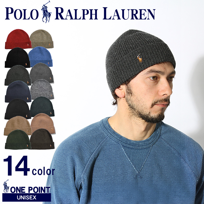  ポロ ラルフ ローレン シグネチャー メリノ ニットキャップ (POLO RALPH LAUREN SIGNATURE MERINO KNITCAP) 帽子 ニット帽 カフ ハットウール 冬小物 メンズ 男性 レディース 女性 誕生日プレゼント 結婚祝い ギフト おしゃれ クリスマス