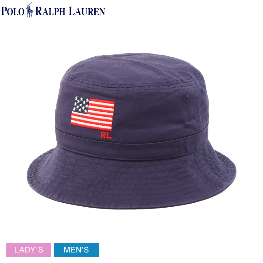 Polo Ralph Lauren バケットハット POLO RALPH LAUREN(ポロ ラルフ ローレン) コットン チノ ポロ