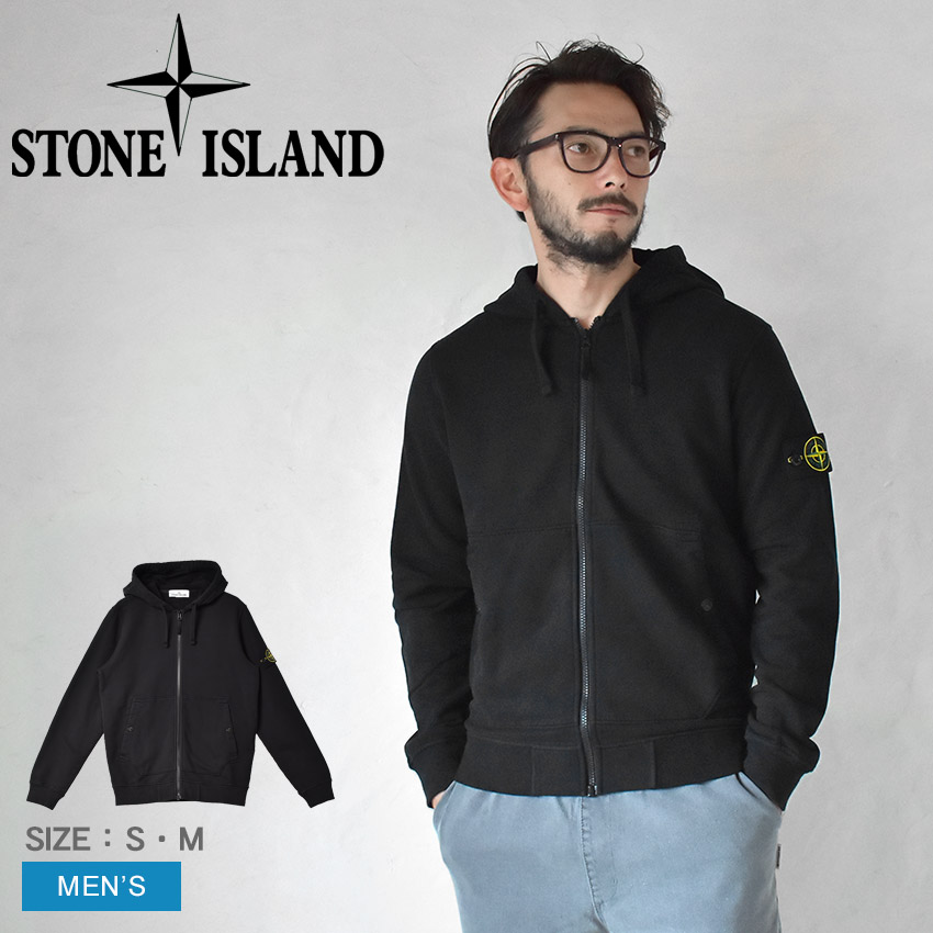 STONE♦ストーンアイランドパーカー メンズ オシャレ STONE ISLAND ストーンアイランド パーカー メンズ ZIP HOOD