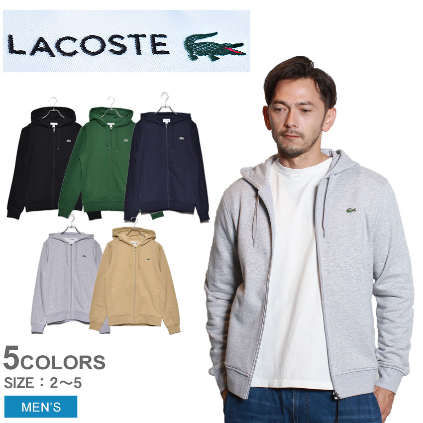 楽天市場 ラコステ フード付き軽量バイマテリアルスウェットシャツ スウェットシャツ Lacoste メンズ Sh1551 00 ネイビー ブルー グレー パーカー トップス クラシック レトロ スポーツ ゴルフ テニス ワニ ロゴ ワンポイント インポート ブランド 誕生日 プレゼント