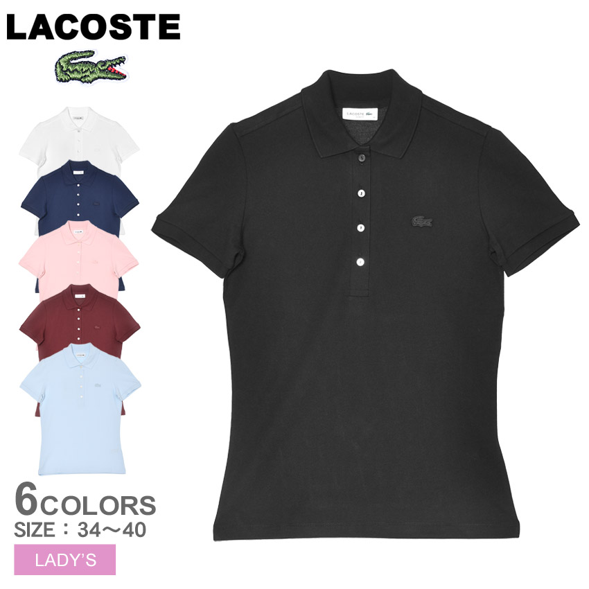 楽天市場】ラコステ 半袖ポロシャツ LACOSTE ストレッチコットン