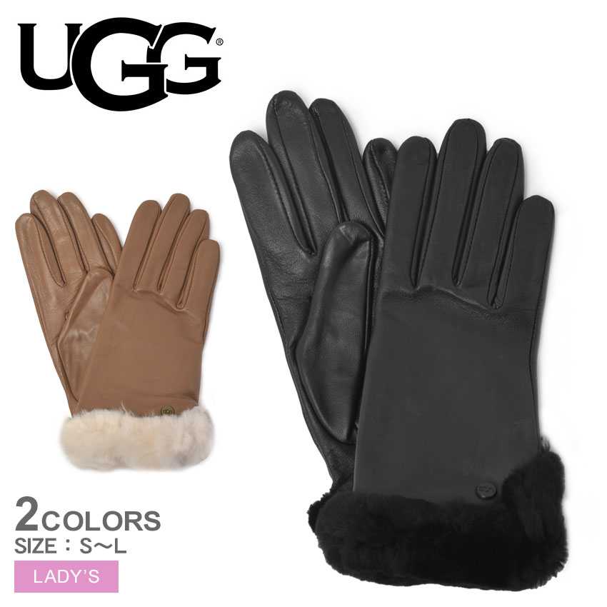 【新品未使用】UGG アグ スマホ対応 レザー グローブ 手袋 グレー モコモコ 楽天市場】UGG グローブ 手袋 レディース スマホ対応 ブランド