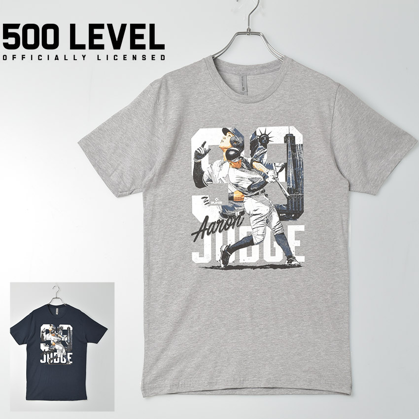 楽天市場】500LEVEL 半袖Tシャツ 500LEVEL AARON JUDGE Tシャツ
