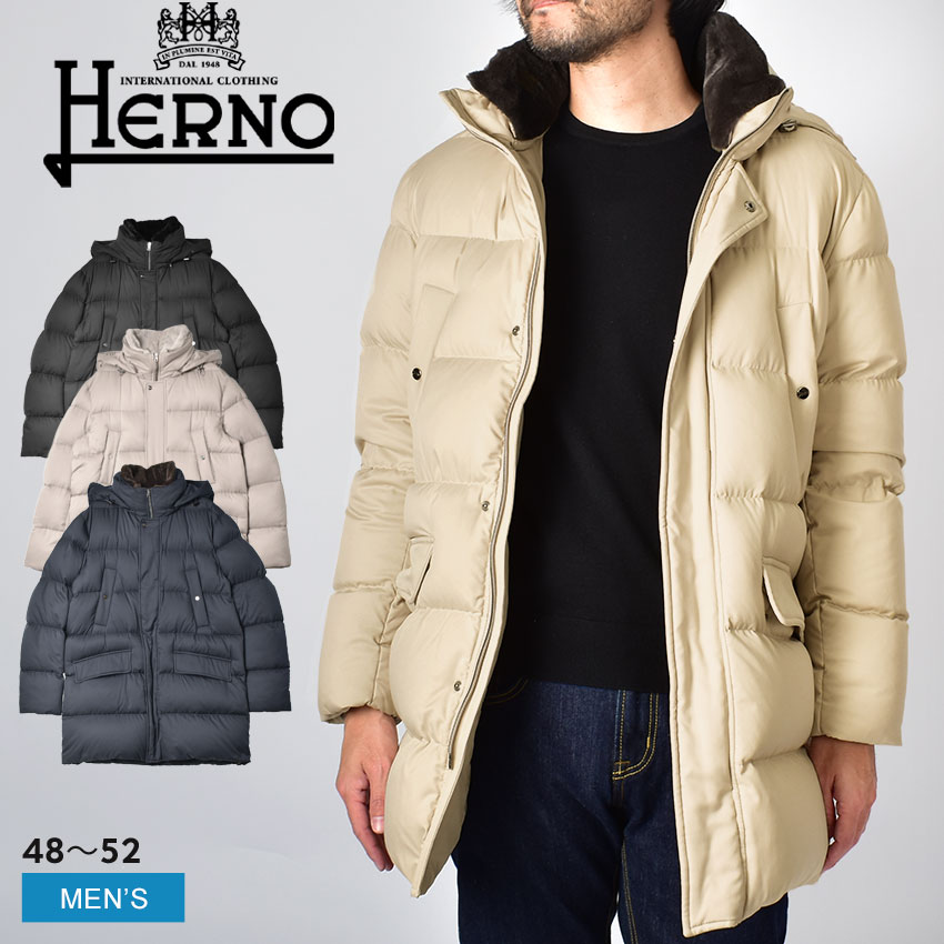 ヘルノ アウター メンズ アレンデールパーカー HERNO ARENDELLE PARKA PI01078U-12414 ダウン ダウンジャケット 上着 ブランド エレガント ラグジュアリー フード付き フーディ ジップアップ おしゃれ シンプル ロゴ 防寒 長袖 プレゼント 60,494円