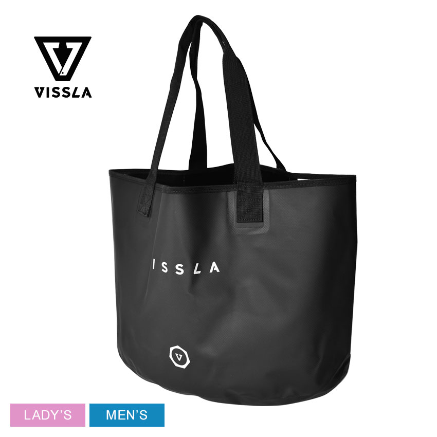 ヴィスラ Chasing Tote Bag トートバッグ Vissla メンズ レディース Mabsscht ブラック 黒 バッグ ウェットバッグ ブランド サーフ カジュアル シンプル サーフィン ビーチ ウェットスーツ マリンスポーツ ロゴ 防水 人気 お出かけ 誕生日 プレゼント ギフト