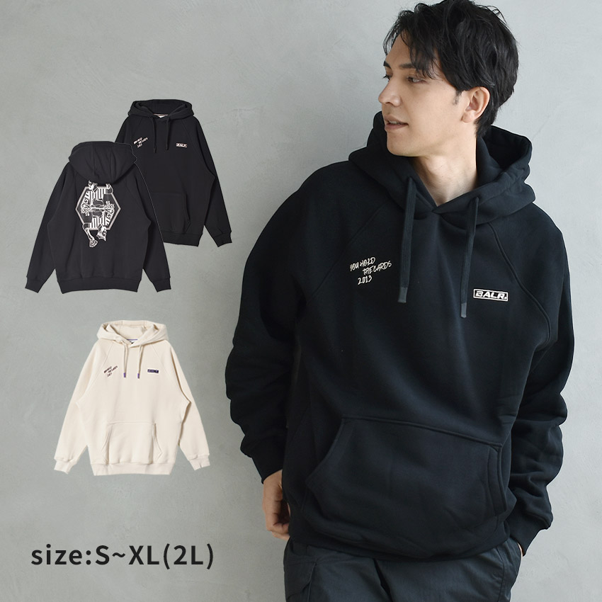【国内発送】BALR. パーカー メンズ フーディー b12611131 楽天市場】ボーラー パーカー BALR. THE CLUB BOX FIT HOODIE