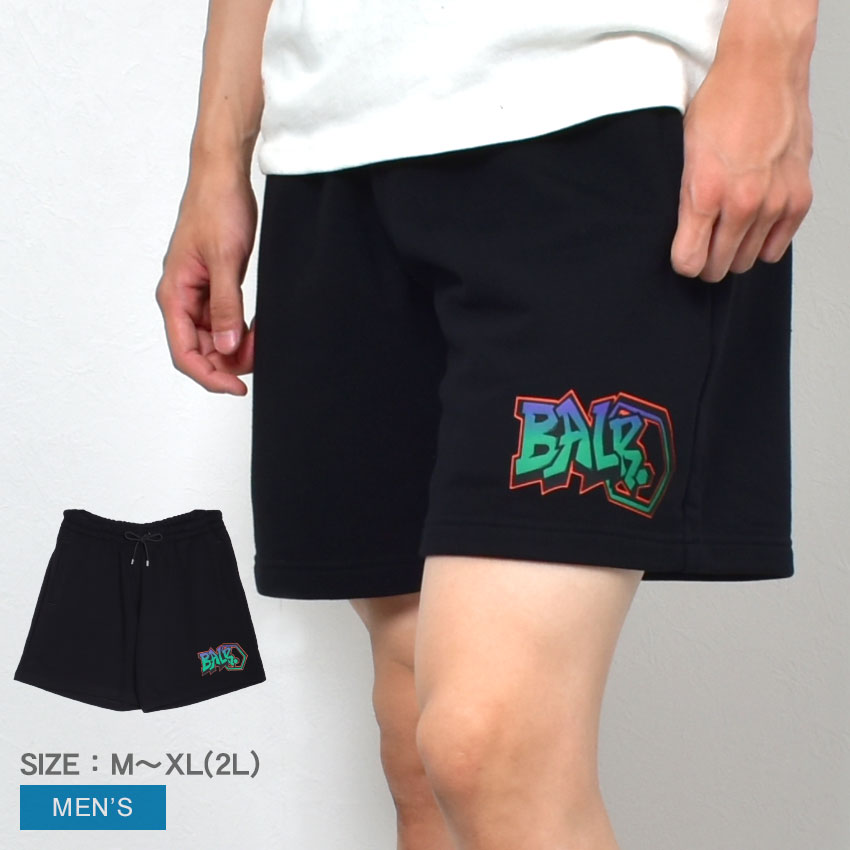 ボーラー パンツ メンズ STORM GRAFFITI SHORT PANT BALR. CLUB T-SHIRT B1431.1042 ボトムス おしゃれ プリント カジュアル スポーティ スポーツ ロゴ シンプル 半ズボン ハーフパンツ ショート ショート丈 ブランド 部屋着 ルームウェア|slz|｜Z-MALL 11,775円