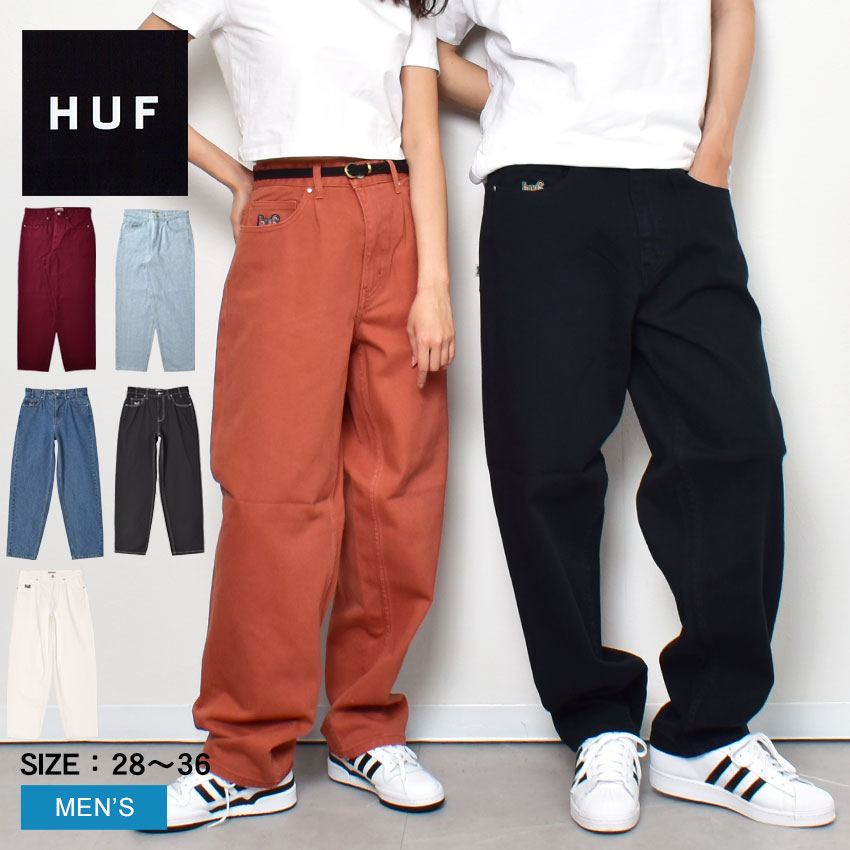 楽天市場】ハフ ボトムス HUF CROMER SIGNATURE PANT メンズ ブラック