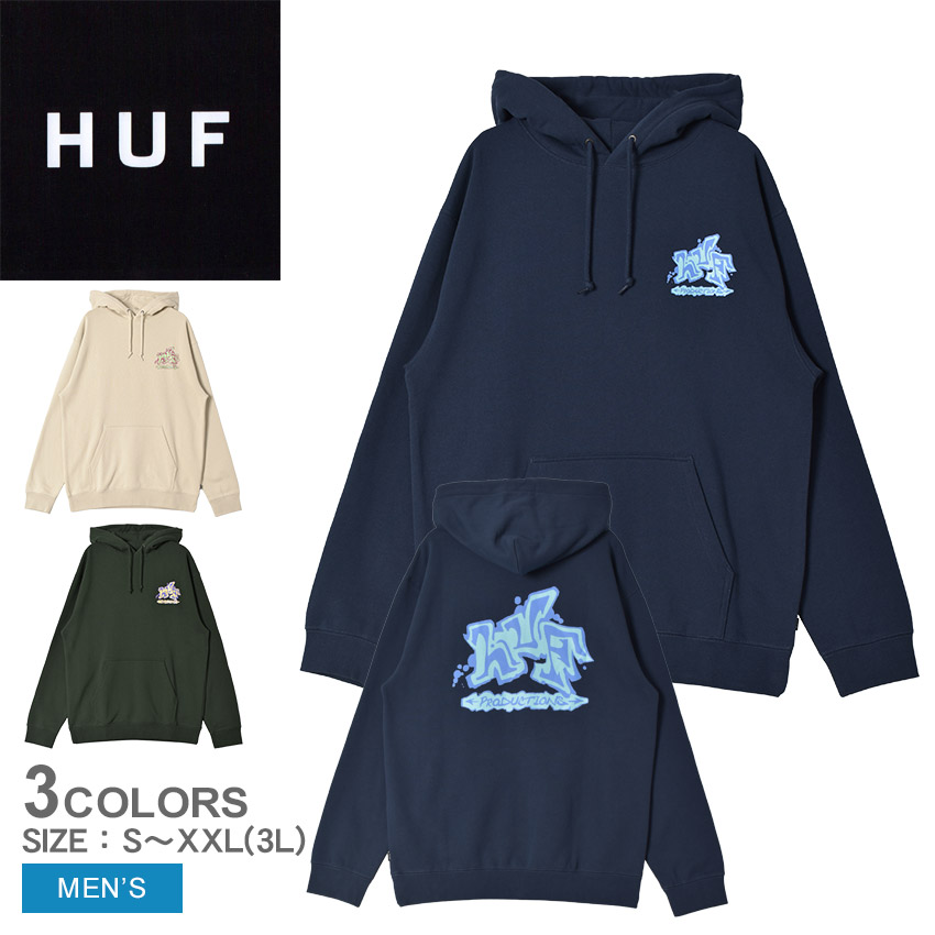 楽天市場】ハフ パーカー メンズ ANDROMEDA FULL ZIP HOODIE HUF