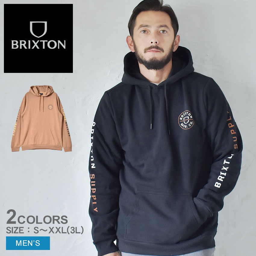 プルオーバーパーカー フーディ BRIXTON ブリクストン LINWOOD 品質