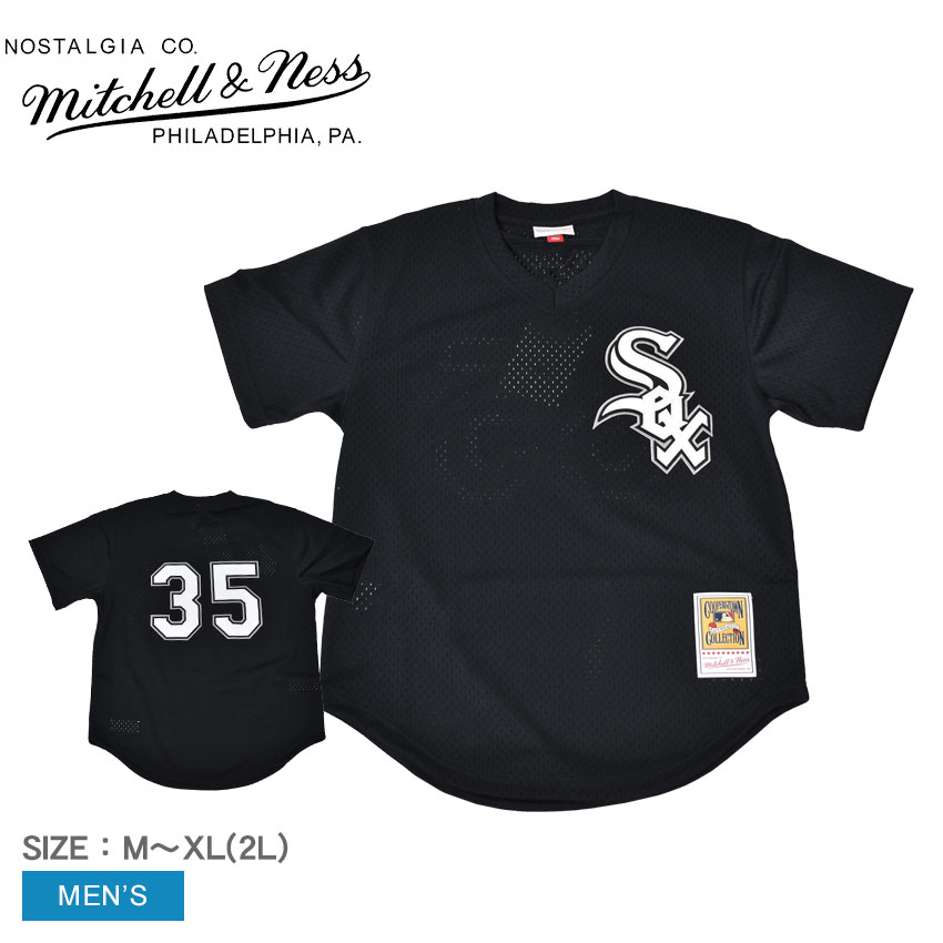 Shop Mitchell & Ness Chicago White Sox Frank Thomas 1993 Authentic Jersey  ABPJ3065-CWS93FTHBLCK black