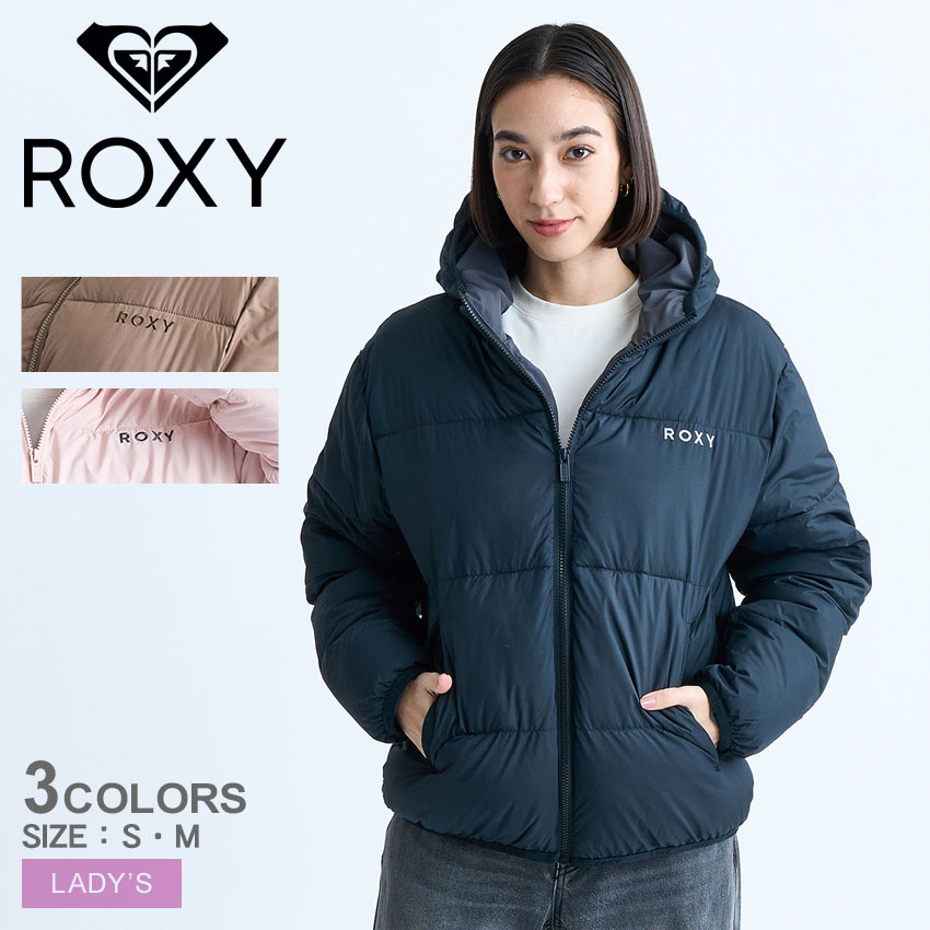 ROXY ファー付き ブラックジャケット　美品 楽天市場】ロキシー ダウンジャケット ROXY TIDE JKT レディース