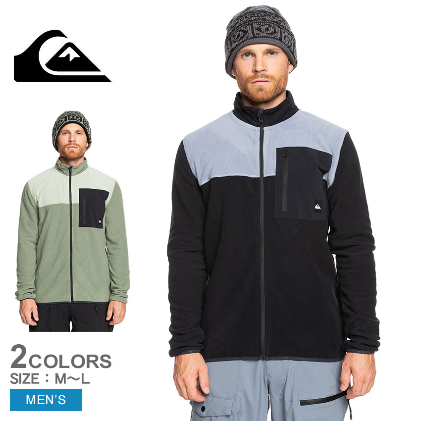 楽天市場】クイックシルバー フリースジャケット QUIKSILVER AKER FZ