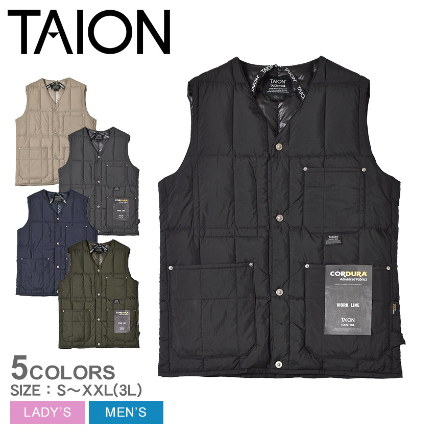 楽天市場】【max23％オフ☆】タイオン ダウンベスト メンズ レディース