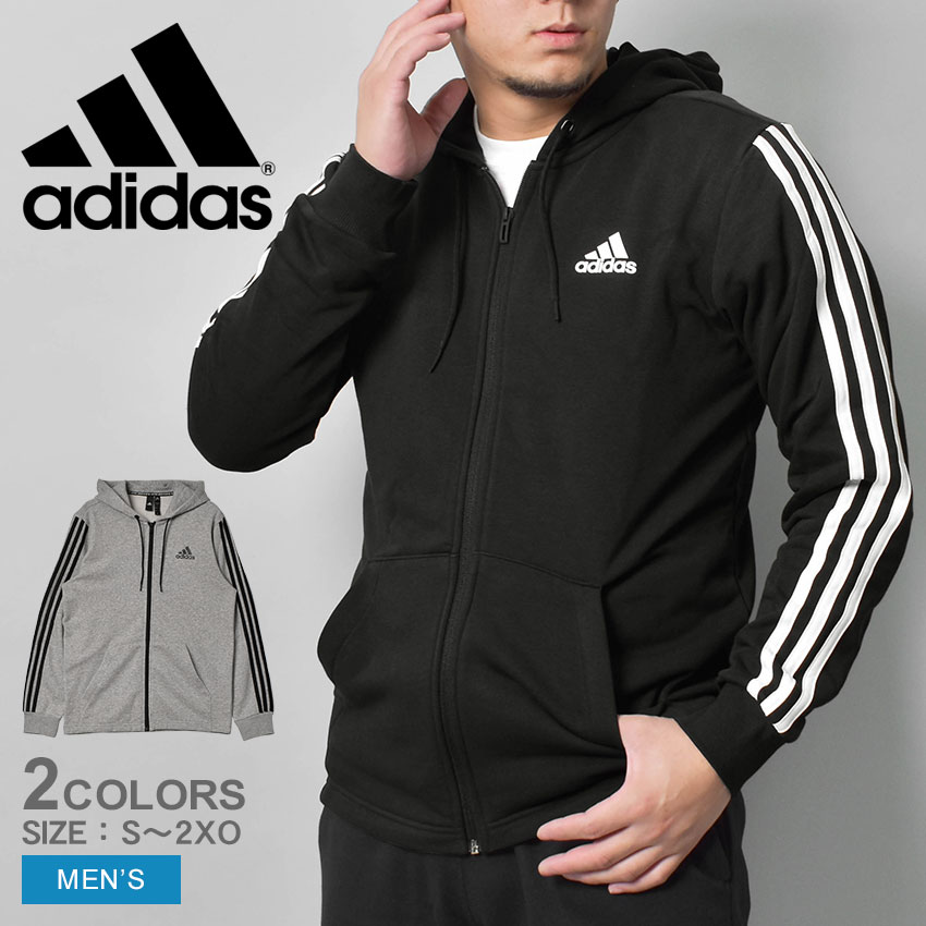 楽天市場】アディダス パーカー ADIDAS M MUSTHAVES 3STRIPES