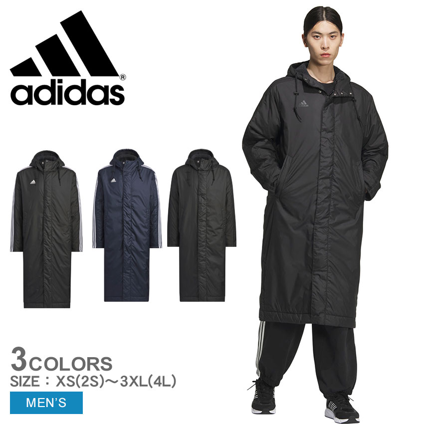 楽天市場】アディダス ベンチコート メンズ ADIDAS マストハブ