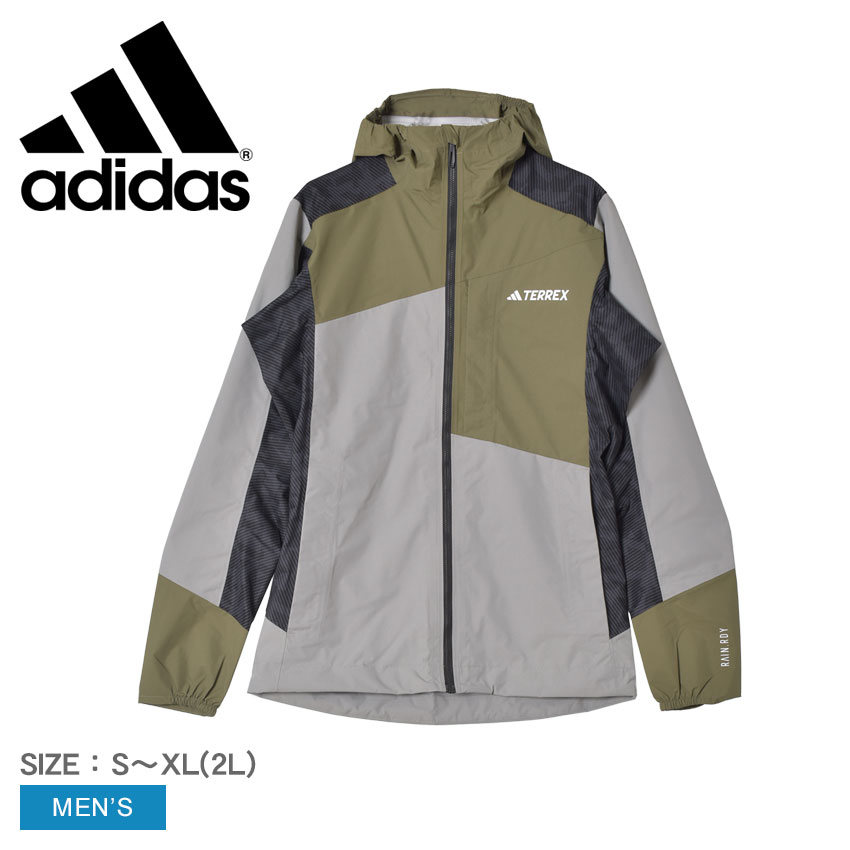 ジャケット・アウター adidas adidas アディダス メンズ アウトドア レインジャケット