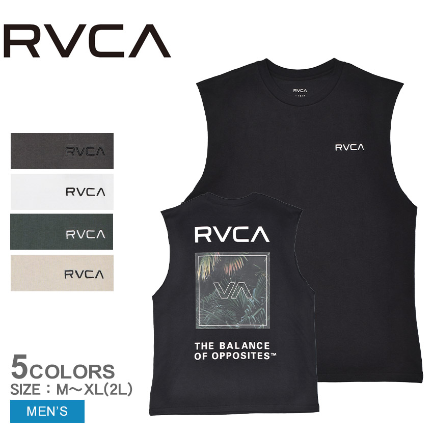 ぎゅう？〜断捨離中〜様　　ウルージ 楽天市場】ルーカ タンクトップ RVCA PALM BOX TT タンクトップ