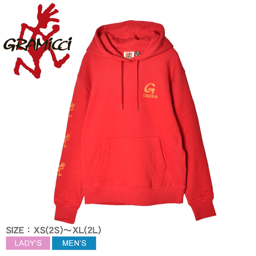 グラミチ パーカー メンズ レディース GRAMICCI TRAIHEAD HOODIE DMF218099 DEUS EX MACHINA デウス エクス マキナ コラボ ユニセックス トップス フード パーカー ブランド ストリート アウトドア キャンプ アメカジ ロゴ プリント 長袖|slz| 10,534円