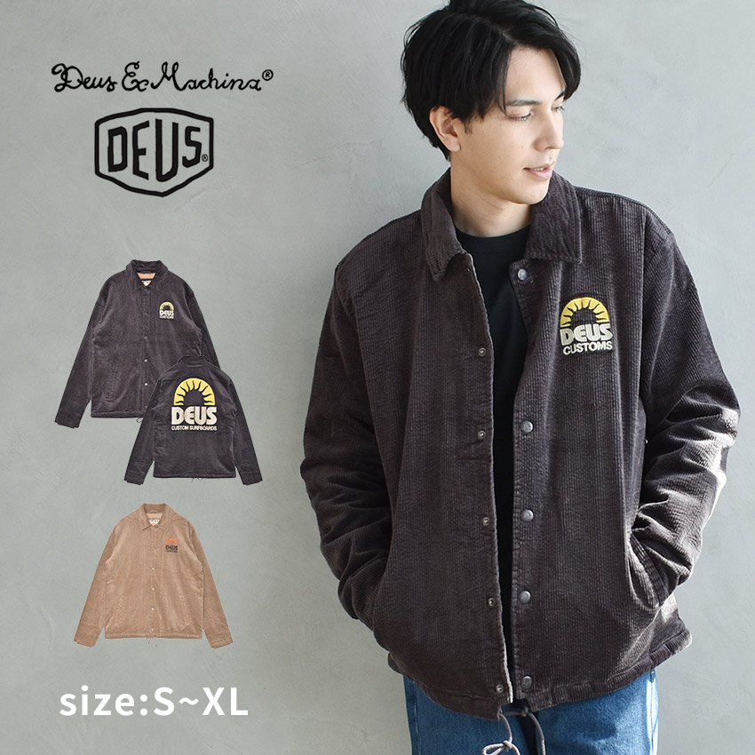 楽天市場】デウス エクス マキナ コーチジャケット メンズ コーチ