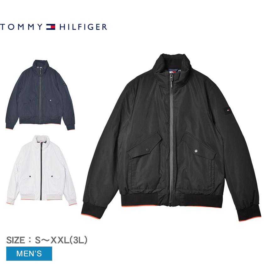 トミーヒルフィガー ジャケット メンズ ナイロン パフォーマンス フーディ ジャケット TOMMY HILFIGER NYLON PERFORMANCE HOODY JKT 152AP755 アウター 中綿 中わた 羽織 上着 フード ブランド ロゴ シンプル カジュアル 旅行 長袖